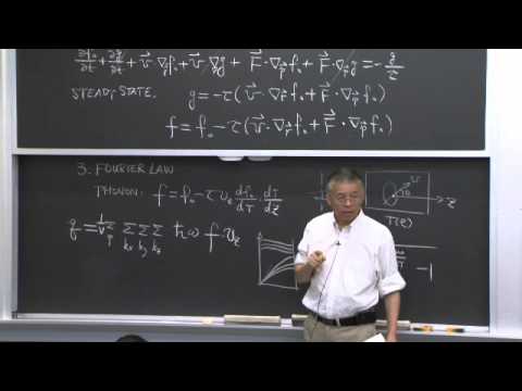 17. Solutions to Boltzmann Equation: Diffusion Laws