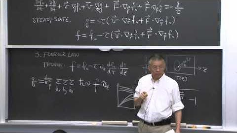 17. Solutions to Boltzmann Equation: Diffusion Laws