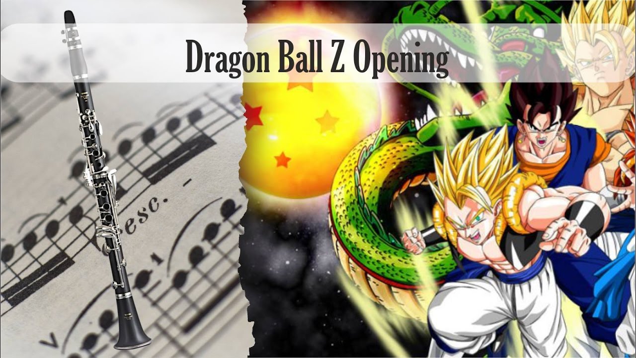 Partitura Dragon Ball Z Opening Soprano YouTube