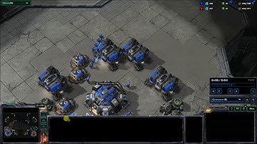 StarCraft II AI Micro Fight - MicroMachine vs NaughtyBot - Dance Moves included