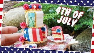 4Th Of July Cake - American Independence Daymini Cakejennys Mini Cookingreal Cake