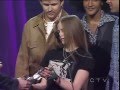 Avril Lavigne - Winning single and album of the year @ Juno Awards 24/04/2003