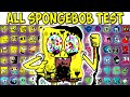 FNF Character Test | Gameplay VS My Playground | ALL SpongeBob Test