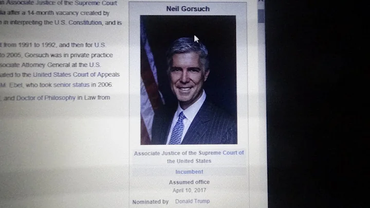 Neil Gorsuch Got Confirmed