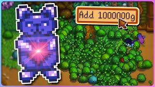 Cheating as Much as Possible in Stardew Valley