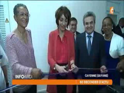 Inauguration dun laboratoire de bioscurit biologique niveau P3  lInstitut Pasteur de la Guyane