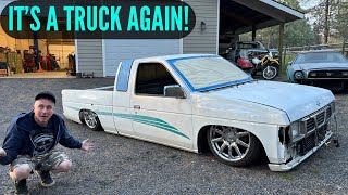Ultra Low Nissan finally looks like a truck! by The Dirthead Shed 37,778 views 3 weeks ago 40 minutes