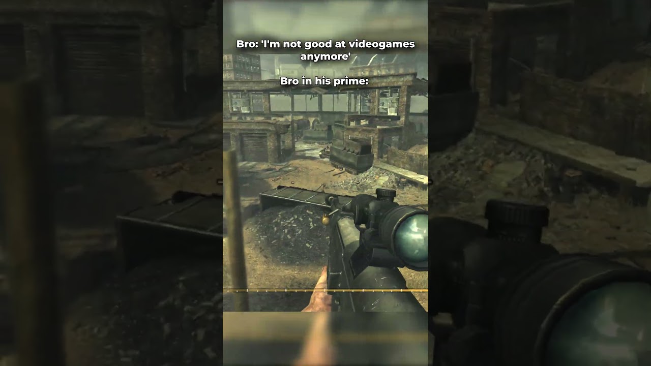 Bro was never good 😂 #callofduty #nostalgia