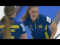2019 LGT World Women's Curling Championship - Switzerland (Tirinzoni) vs. Hasselborg (Sweden) -Final