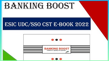 ESIC UDC Computer skill 2022 | E-book update | Practice sets