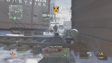 MW2 Derail Nuke - I Have Aimbot