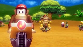 Mario Kart Wii  Mushroom Cup 100cc diddy Kong Gameplay