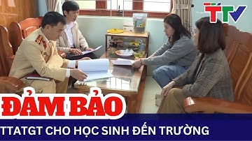 Công an huyện Nông Cống đảm bảo trật tự an toàn giao thông cho học sinh đến trường | NSTH