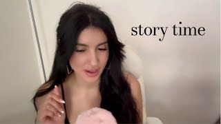 ASMR Adult Story time - kicked out of a resort 😂🌴🍹🤦🏻‍♀️(gum chewing, whisper)