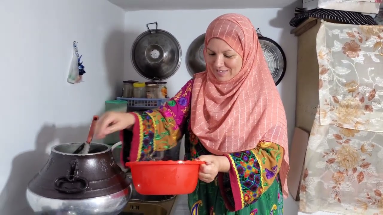 آشپزی پختن شکمبه وطنی باحمید جان