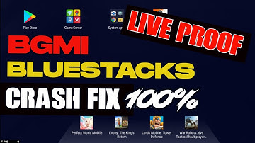 BLUESTACKS 5 CRASH FIX | AFTER 1.6 NEW UPDATE | 100% WORKING  | BGMI EMULATOR