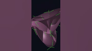 crosscap surface deformation #tangentsandnormals #geometry #deformation #topology #simulation