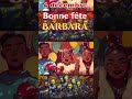 Barbara bonne fête Barbara 4 décembre #barbara #barbie #date #december #autumn #fete #prenom #vibes