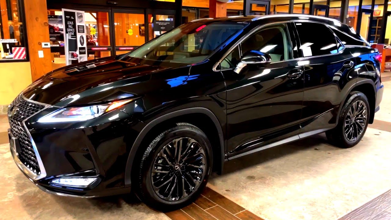 2022 Lexus RX350 Black Line Edition Walkaround YouTube