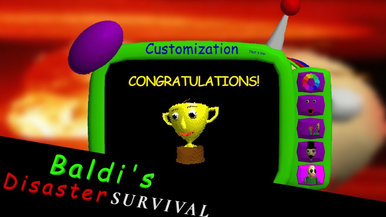 Every Single Morph In Baldi Disaster Survival!