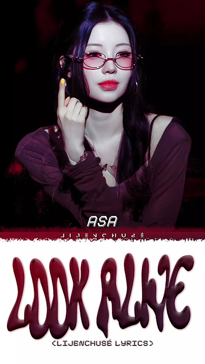 BABYMONSTER ASA 'Look Alive' (Song Cover LYRICS) #BABYMONSTER #ASA #lookalivelyrics #lookalive