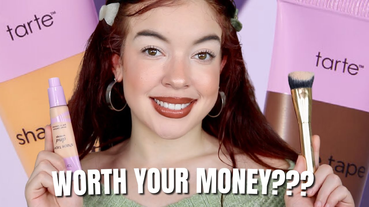 NEW Tarte Shape Tape Cloud Cream SPF 15 Foundation | WEAR TEST! - YouTube