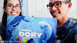 Finding Dory Lithograph Set Disney Store Blu-Ray Pre-Order Promo