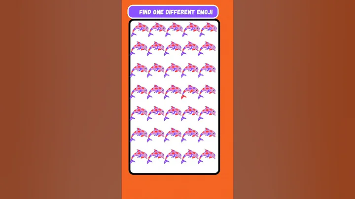 HOW GOOD ARE YOUR EYES || Part 24 || Find The Odd Emoji Out l Emoji Puzzle #quiz #shorts