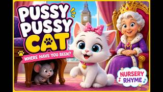 Pussy Cat Pussy Cat Where Have You Been Nursery Rhymes