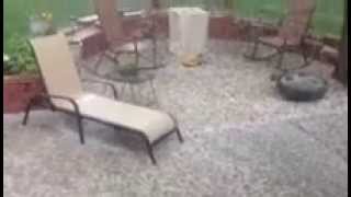 Mothers Day Hail Storm In Yankton, SD