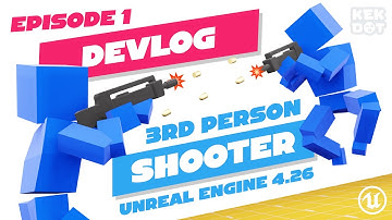 Introduction to Coinbattle! Multiplayer Third-person shooter | Unreal Engine 4 | Devlog 1 | Indie