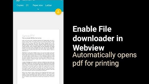 Enable file downloading in webview all android versions