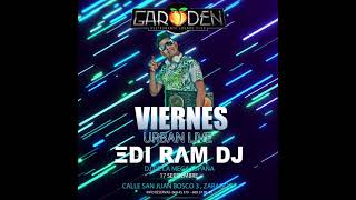 Este viernes URBAN LIVE 🔊🎧🎙️ en @garden_loungezgz #djediram #zaragoza rumba sin restricciones 🇪🇦