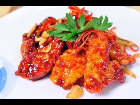 ไก่ทอดพริกเกาหลี