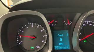 2012 Chevy Equinox oil reset