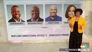 Who are the candidates on the ballot in Maryland's primary | NBC4 Washington