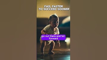Fail faster to succeed sooner