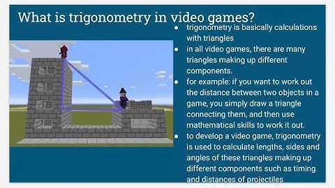 Trigonometry in video games