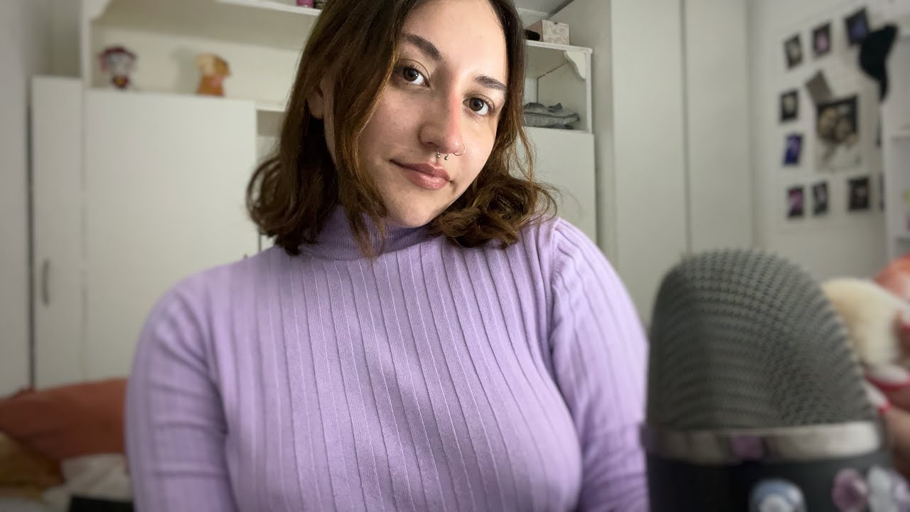 ASMR sonidos cosquillosos (Tapping, Agua, Mouth Sounds) 💜