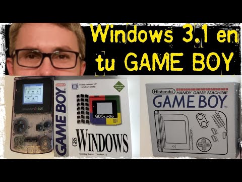 GBS WINDOWS (RUBENRETRO) ¿WINDOWS 3.1 en tu GAME BOY?