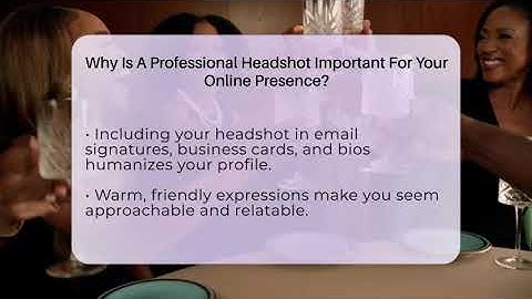 Why Is A Professional Headshot Important For Your Online Presence? - Everyday-Networking