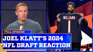 Michael Penix to the Falcons!?! J.J. McCarthy get his wish \& look out for Caleb Williams \& the Bears