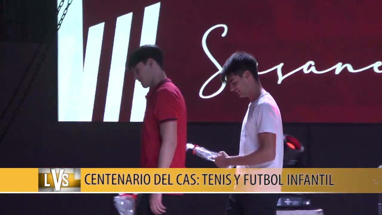 Centenario del CAS: Tenis y Futbol Infantil - YouTube