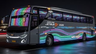 🔥🚍 Adiputro Jetbus 5+ SHD 2026 🌟| Luxury💫 Sticker Bus 🚍💎 | Colorful Sticker Style 2026!  screenshot 1