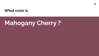 Mahogany Cherry color #82495a hex color - Red color - Cool color 82495a
