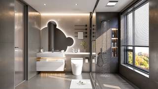 Luxury Modern Bathroom Design | Enscape Walkthrough | Scene 4 [Download now]