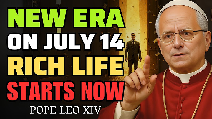 ✝️ POPE LEO XIV REVEALS: 5 THINGS BLOCKING YOUR ABUNDANT LIFE