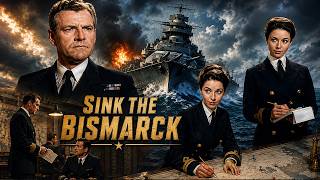 Sink the Bismarck (1960) | Full Classic War Movie | The Legendary Naval Battle