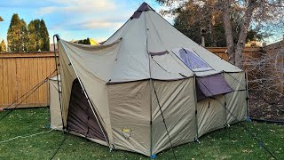 How to set ULTIMATE ALAKNAK TENT 10×10 from CABELAS