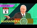 La conferencia de AMLO 5 de marzo | En vivo